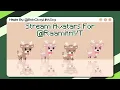 Aseprite - Animated Pixel Deer Waiter Stream Avatars Time Lapse