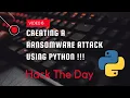 A Ransomeware Attack Using Python