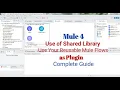 Mule 4 - Use Shared Library to Reuse Common Functionalities Throughout Multiple Mule Projects