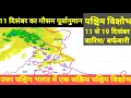 Lagu 11 दिसंबर 2025 का मौसम पूर्वानुमान। उत्तर पश्चिम भारत में आ रहा है पश्चिम विक्षोभ 