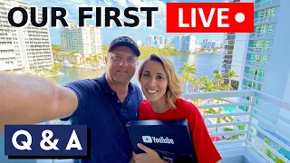 Ask US Anything! We Are going LIVE for the first time