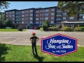 Hampton Inn Suites Stamford CT Hotel Room Tour