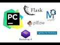 PDF Image Extractor Web Application Using Flask PyMuPDF and Bootstrap 4 in Pycharm IDE