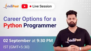 Career Options for Python Programmer Python Career Path Career in Python Intellipaat
