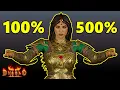 0 vs 100 vs 250 vs 500 Magic Find in D2R