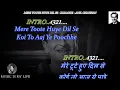 Download Lagu Mere Toote Huye Dil Se Karaoke With Scrolling Lyrics Eng. \u0026 हिंदी