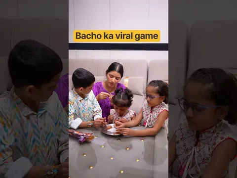 Bacchon Ka Viral Game 🤣 #neetubisht #lakhneet #trending #comedy #funny #shorts