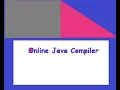 how to run java program on online compiler tamil