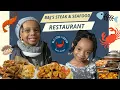 Twin Foodies 4-Year-Olds at B J s Steak and Seafood kids meals kids eats