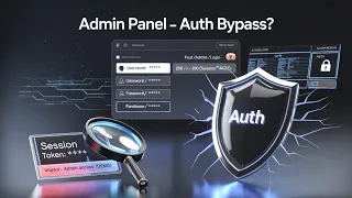 ADMIN PANEL Auth Bypass Part - 1 Impact Detection Responsible Reporting HunterX