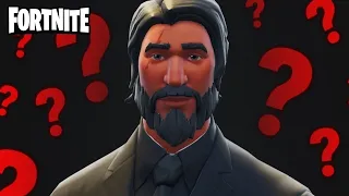 Raptor is Searching for Jonh Wick in Fortnite