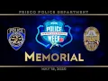 Frisco PD National Police Week Memorial 2020