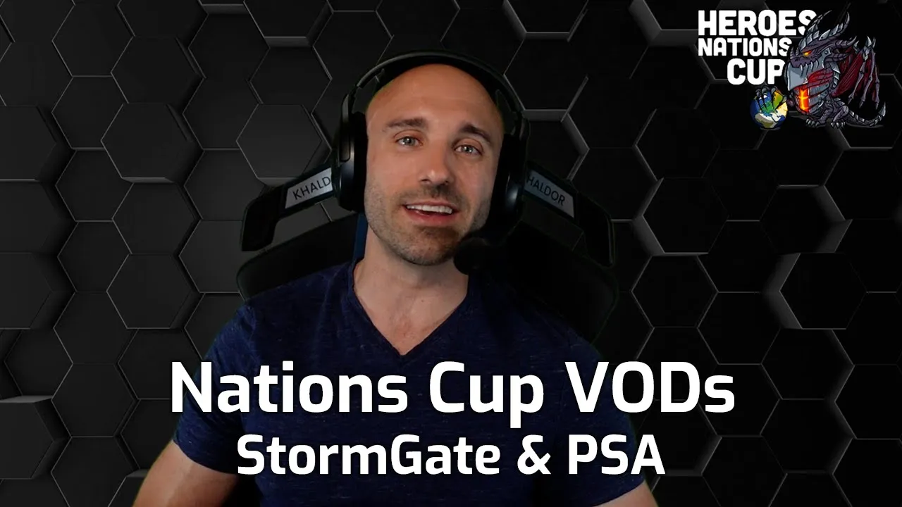Update on Nations Cup VODs & PSAs