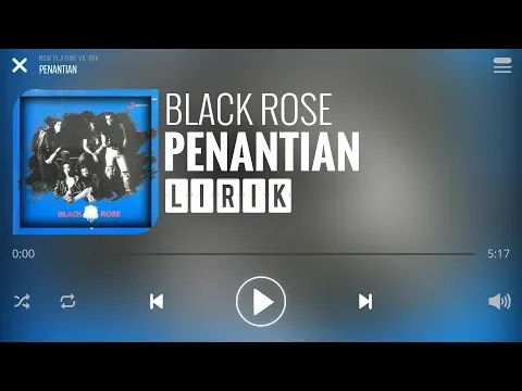 Download MP3 Black Rose - Penantian [Lirik]