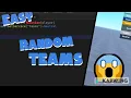 How To Make Crazy Random Teams With Rounds In Roblox Studio Free Model