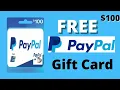 Paypal 100 Dolla-er gift card for free 2025 just for U S A