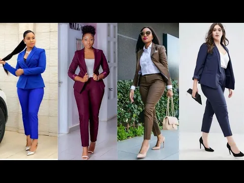 Download MP3 Latest Trouser Suits For Ladies; Official Trouser Suits For Ladies 2022