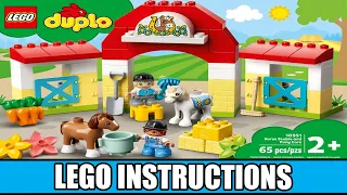 LEGO Instructions | Duplo | 10951 | Horse Stable and Pony Care