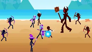 Rise of Stickman - Gameplay Walkthrough Levels 1-5 (iOS Android)