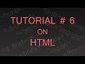Tutorial 6 Empty Elements Line Break Element