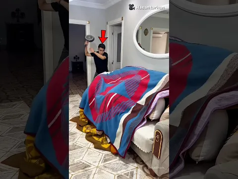 Something Was Moving Under His Blanket 😱