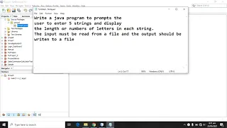 How to get String length in Java Reading from a file and writing to a file