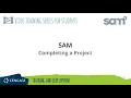 SAM Student Completing a Project 2019