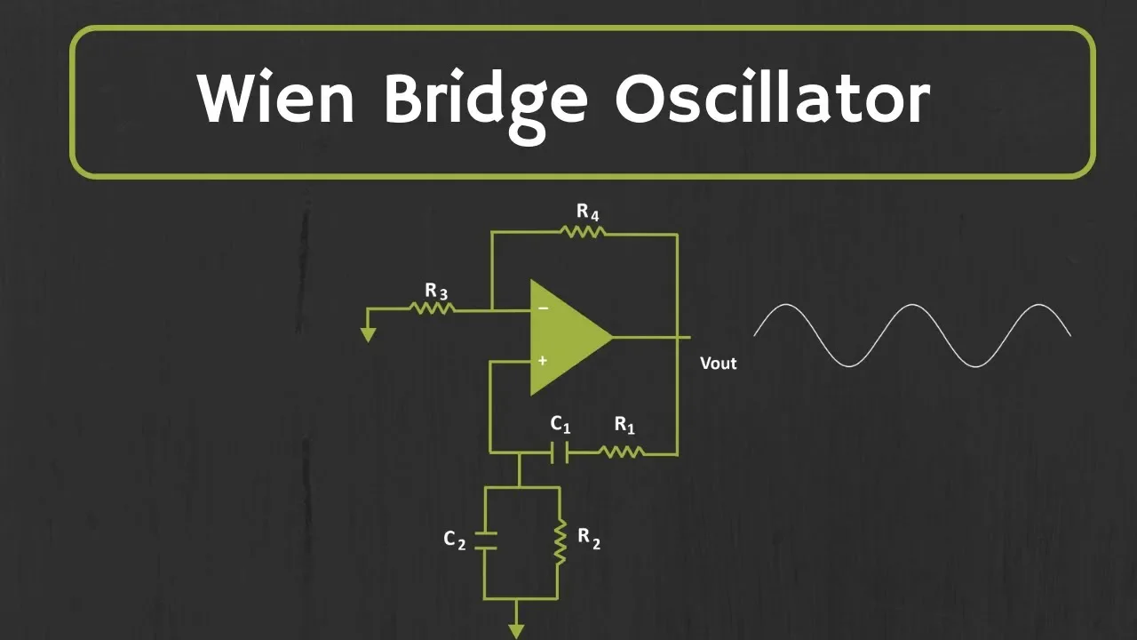 Wien Bridge Oscillator (using op-amp) Explained