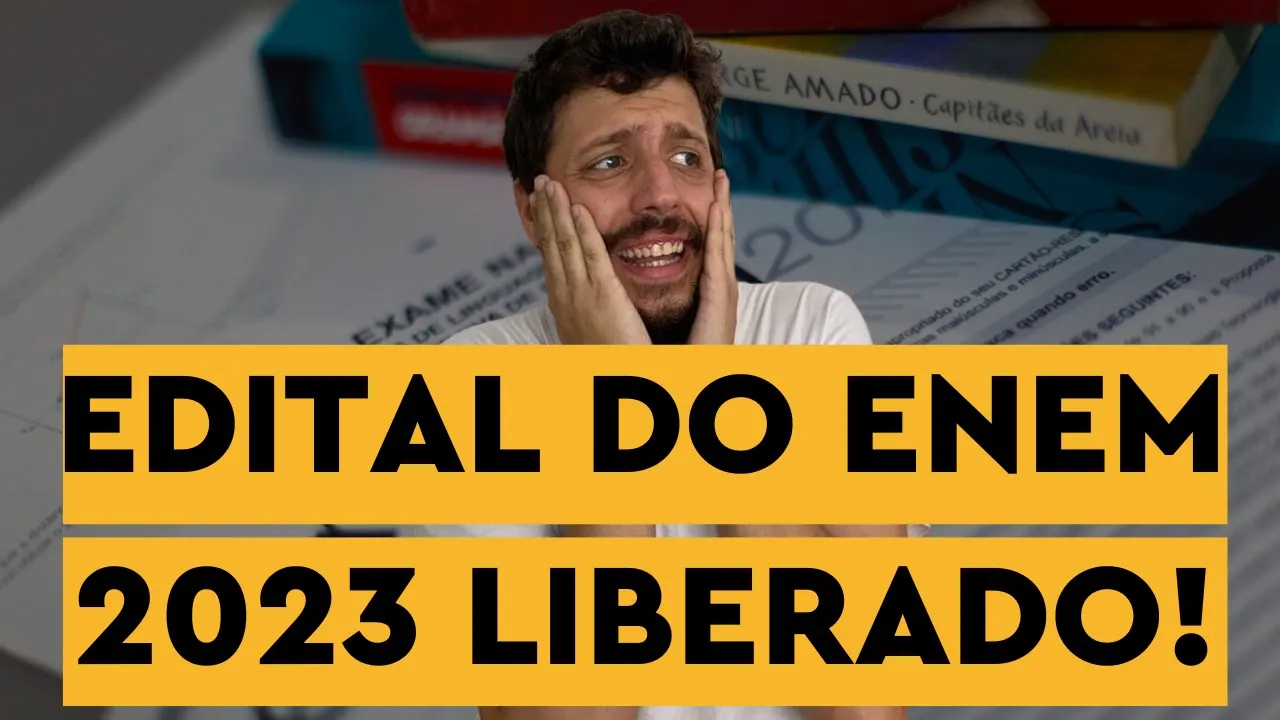 SAIU O EDITAL DO ENEM 2023! O ENEM 2023 MUDOU?!