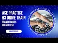 ASE H3 Transit Bus Drive Train Practice Test - 50 Questions with Answers Explanations