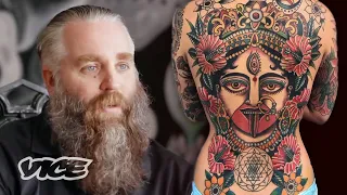 Fusing Hare Krishna Icons and American Traditional Tattoo Art Tattoo Age Episode 6