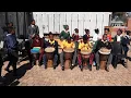 Download Lagu The Lion Sleeps Tonight Performance | Ugubhu Nezinsimbi Zomculo Wesintu | Marimba \u0026 Djembe