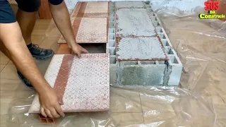 PEDREIRO FEZ UMA CAMA DE CONCRETO E A CLIENTE ADOROU 