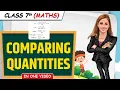 Comparing Quantities Full Chapter in 1 Class 7th Maths Junoon Batch