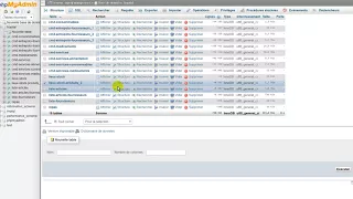 MySQL PhpMyAdmin - how to Drop a Table Comment supprimer une table
