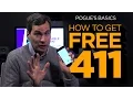 Pogue s Basics How To Get Free 411