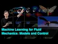 Machine Learning for Fluid Dynamics Models and Control