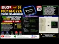 EDUCPP Part 59 PIC16F877A Timer2 Programming Code Implementation Proteus Simulation Explained in T