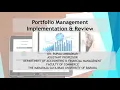 Jensen s Alpha - Measure of Portfolio Performance