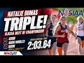 Epic 800m To Secure Natalie Dumas Back-To-Back NJISAA MOC 400m 400m Hurdles and 800m Triple