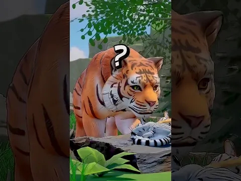 Baby White Tiger Joins the Camp!