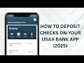 How to Deposit Checks on Your USAA Bank App