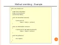 OOP in Java - Inheritance