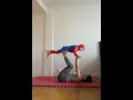AcroYoga with Spiderman kids