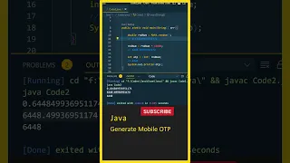 Java Tutorial For Beginners Java Interview Questions Generate OTP Java Course Java in Telugu