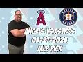 Los Angeles Angels vs Houston Astros 26 MLB Pick Prediction MLB Betting Tips