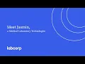 Meet Jasmin a Laboratory Medical Technologist