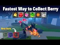 How to Collect Berries Craft Aura Colors Fast in Blox Fruits