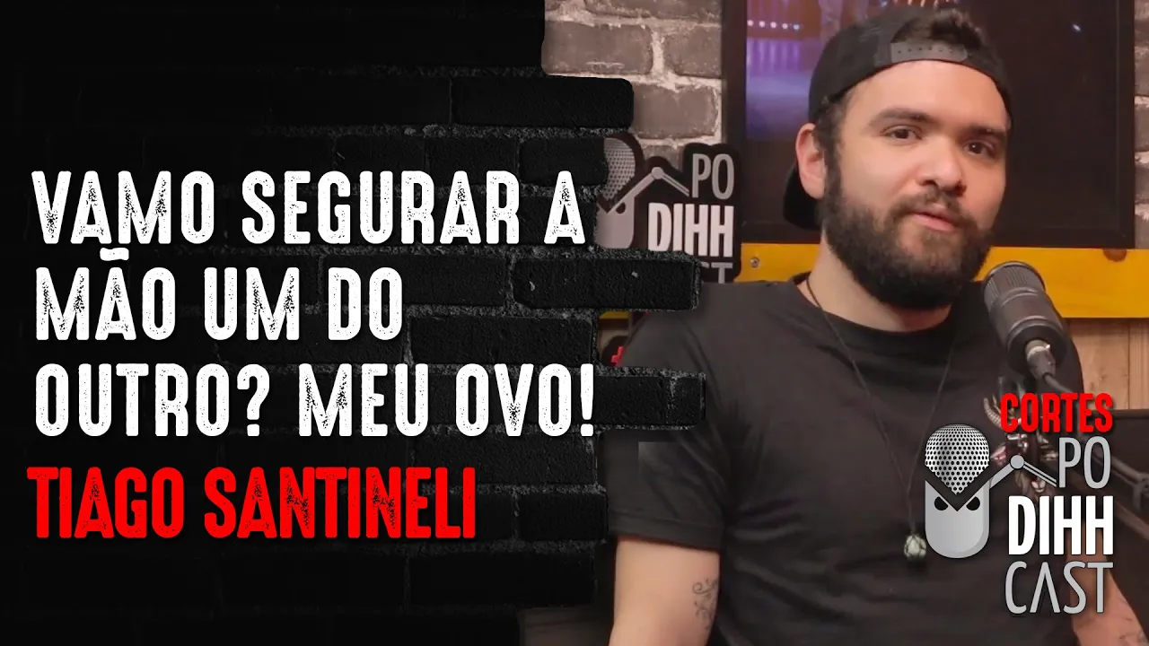 TIAGO SANTINELI FALA SOBRE BOLSONARISTAS - Podihhcast Cortes