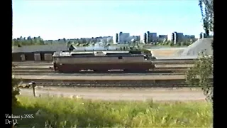 Locomotives Dr 13 in Varkaus y 1985